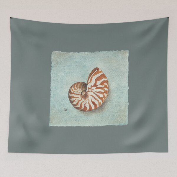 Item preview, Nautilus in watercolor designed and sold by bettinabk.