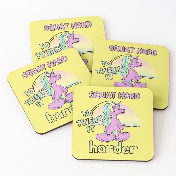Item preview, Twerking Unicorn for Twerk Team GYM Workout designed and sold by IslandLakeTree.