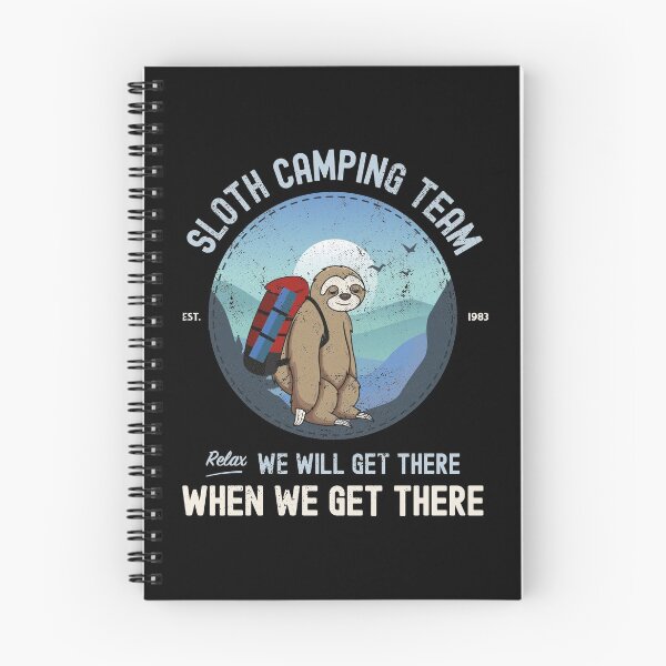 Item preview, Sloth Camping, Sloth Camping Team  designed and sold by Space Fox.