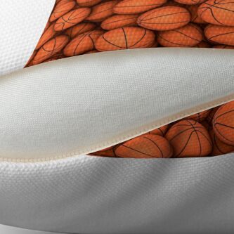 Alternate view of Basketballs Floor Pillow