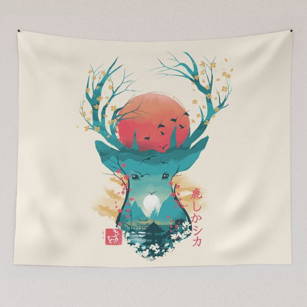 Item preview, Japanese Deer designed and sold by Dan Elijah Fajardo.