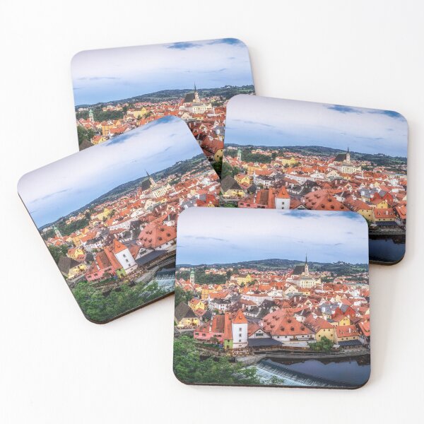 Item preview, Blue sky over Cesky Krumlov Panorama designed and sold by aaronchoi.