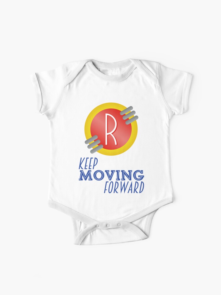 Thumbnail 1 of 2, Baby One-Piece, Keep Moving Forward - Meet the Robinsons designed and sold by Tsum Tsum Twins.
