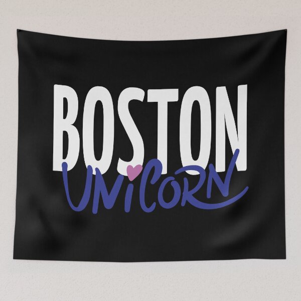 Item preview, Boston Unicorn Boston Raised Me Massachusetts New England  designed and sold by ProjectX23.