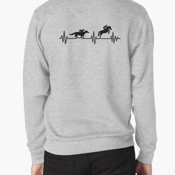 horse heartbeat hoodie