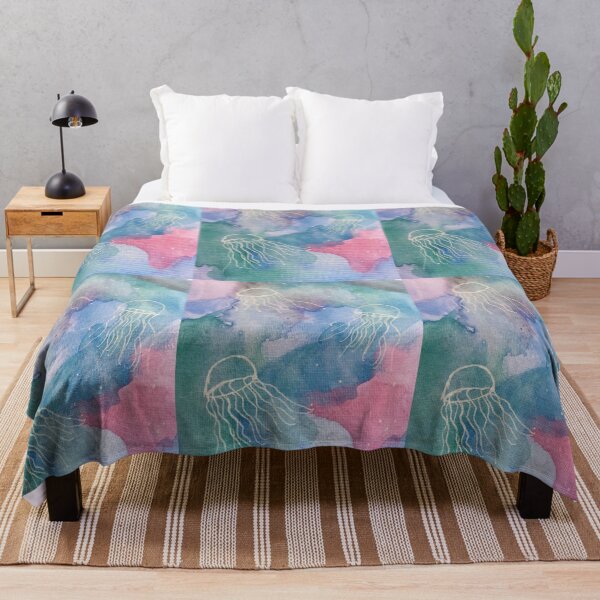 Item preview, Watercolour Jellyfish designed and sold by Stinu.