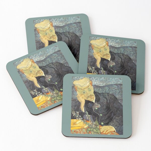 Item preview, Dr. Gachet - Van Gogh - c1890 designed and sold by CrankyOldDude.