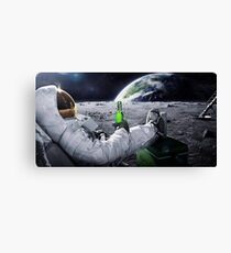 Space Beer Canvas Print