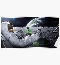 Space Beer Poster