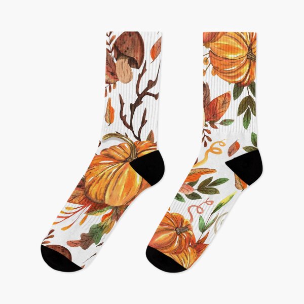 Item preview, Hello autumn pumpkin pattern designed and sold by wolfgangrainer.