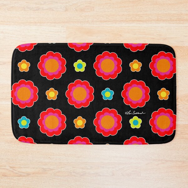 Item preview, Fun Flowers on Black designed and sold by Lois Eastlund.