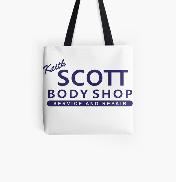 One Tree Hill - Keith Scott Body Shop All Over Print Tote Bag
