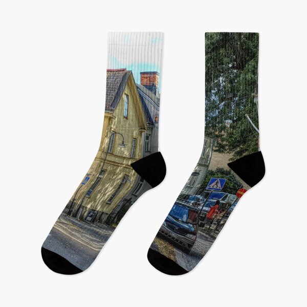 Item preview, Street Scene In Strängnäs Suecia designed and sold by Barry W King.