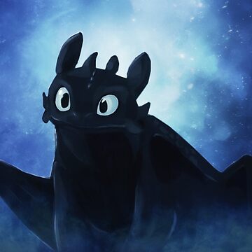 Artwork thumbnail, Toothless - painting by Liancary