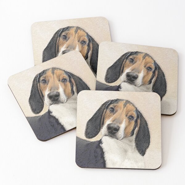 Item preview, Treeing Walker Coonhound Painting - Original Art designed and sold by alpendesigns.