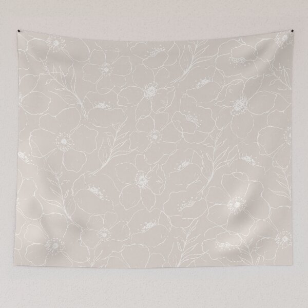 Item preview, Floral Simplicity - Neutral designed and sold by unionshore.
