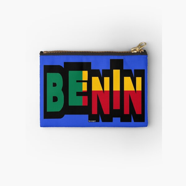 Item preview, Benin Font with Beninese Flag designed and sold by Havocgirl.