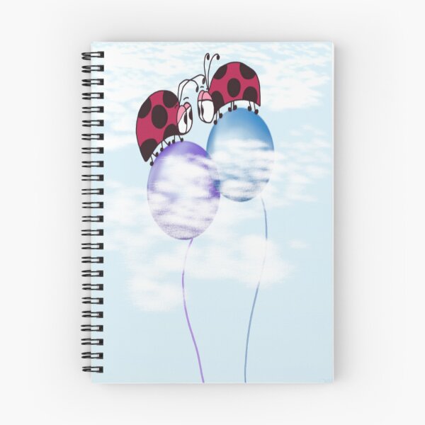 Item preview, Nowhere But Up From Here Ladybug Illustration designed and sold by OneArtsyMomma.