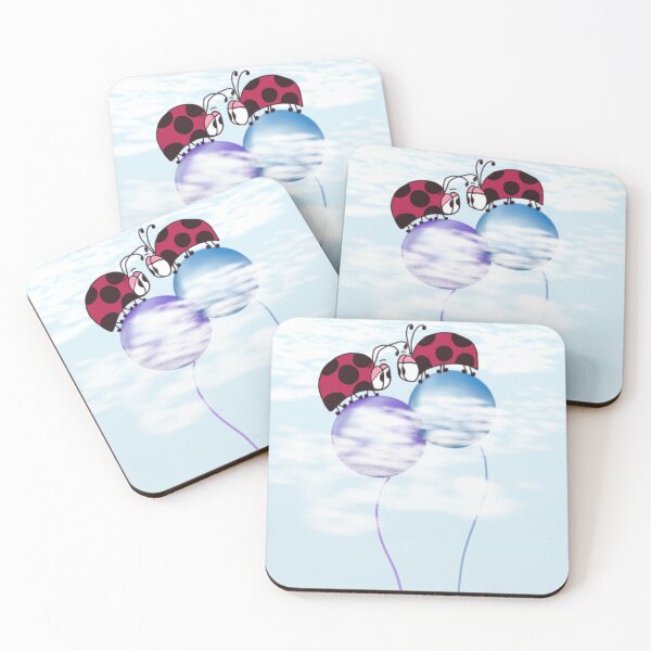 Item preview, Nowhere But Up From Here Ladybug Illustration designed and sold by OneArtsyMomma.