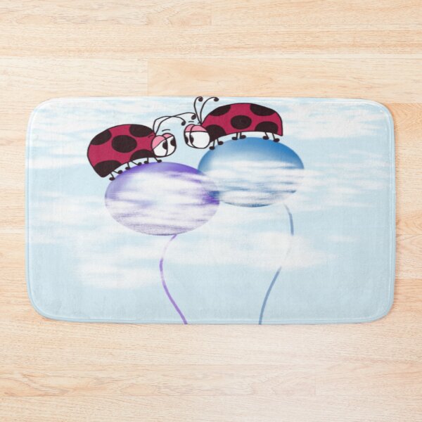 Item preview, Nowhere But Up From Here Ladybug Illustration designed and sold by OneArtsyMomma.