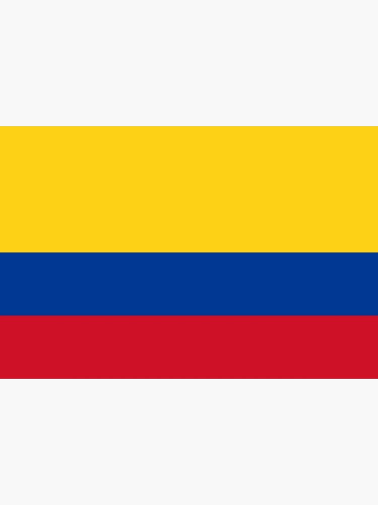 Colombian Flag Flag of Colombia Poster by ArgosDesigns Redbubble