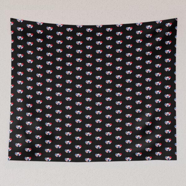 Item preview, Panama and USA Flag Twin Heart for Panamian Americans Panamanian Patriotic designed and sold by Svo-.