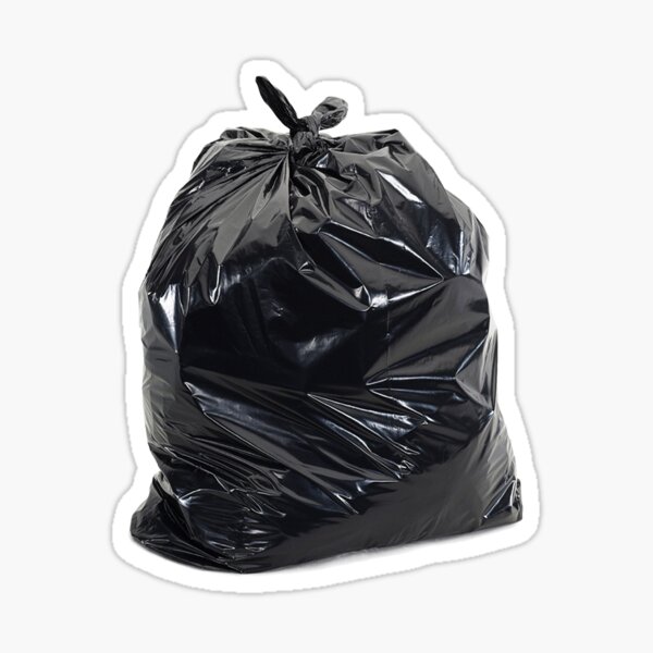"Trash Bag " Sticker by Onodera Redbubble