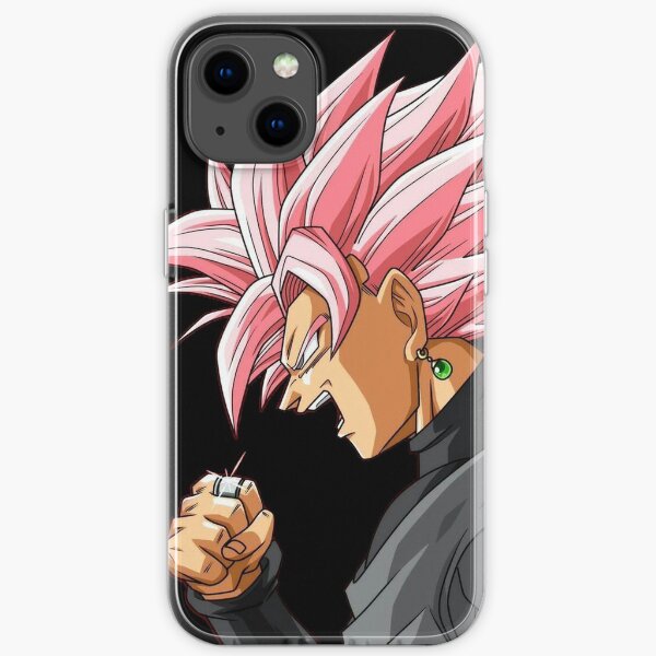Black Goku Rosé Coque souple iPhone