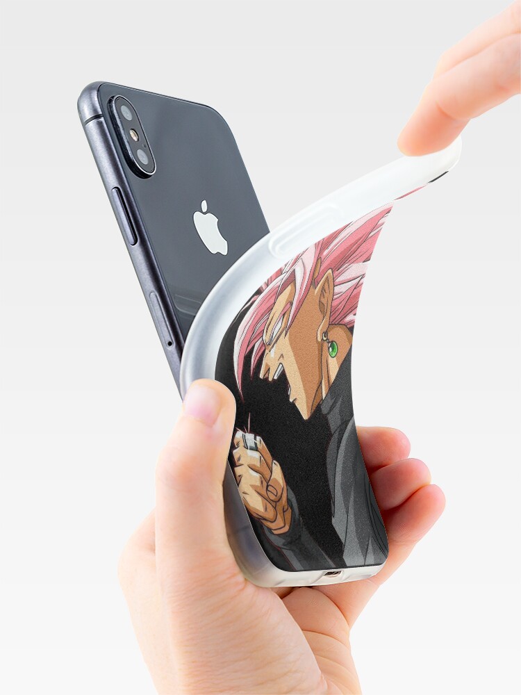 Alternate view of Black Goku Rosé iPhone Case & Cover