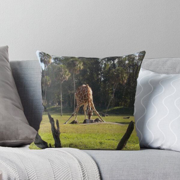 Item preview, Giraffe Drinking designed and sold by tessanicole.