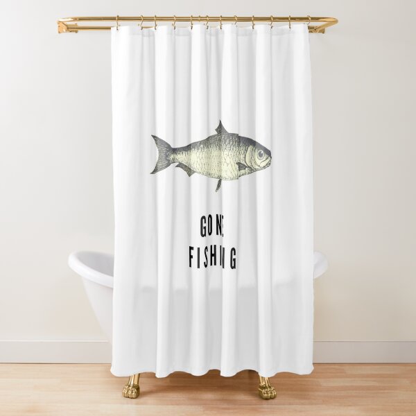 gone fishing bathroom decor