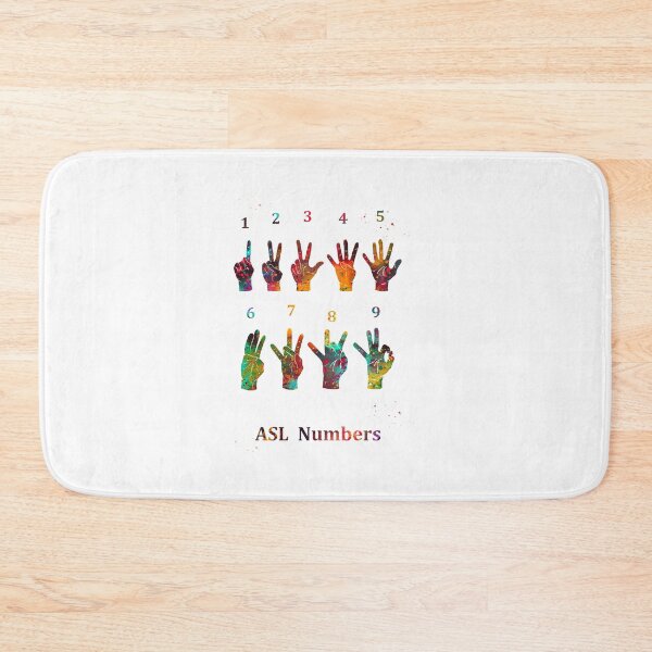 Item preview, ASL sign language number designed and sold by Liededrom..