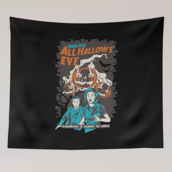 Item preview, ALL HALLOWS' EVE T-SHIRT HALLOWEEN SCARY GIFT PRESENT designed and sold by Timcito.
