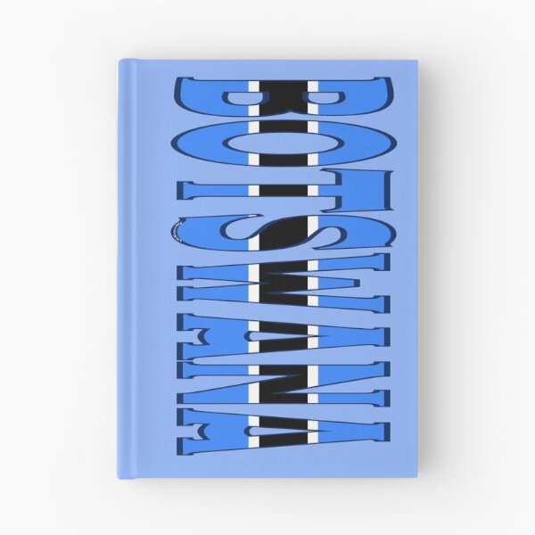 Item preview, Botswana Font with Botswanan Flag designed and sold by Havocgirl.