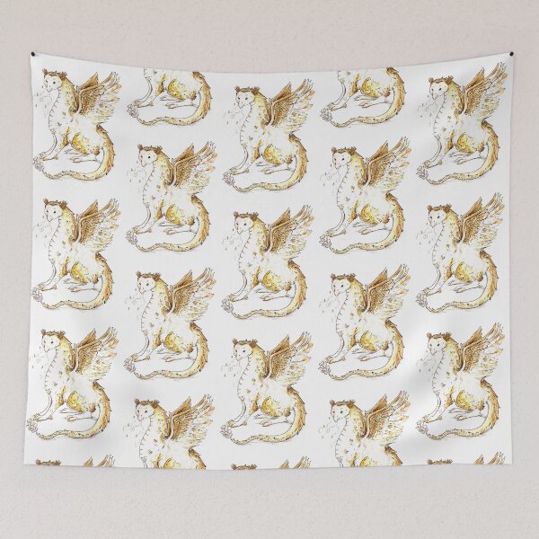 Item preview, Barn Owl Dragon designed and sold by Alexa Price.