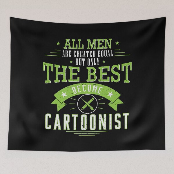 Item preview, Cartoon cartoon cartoonist artist gift designed and sold by torlei565.