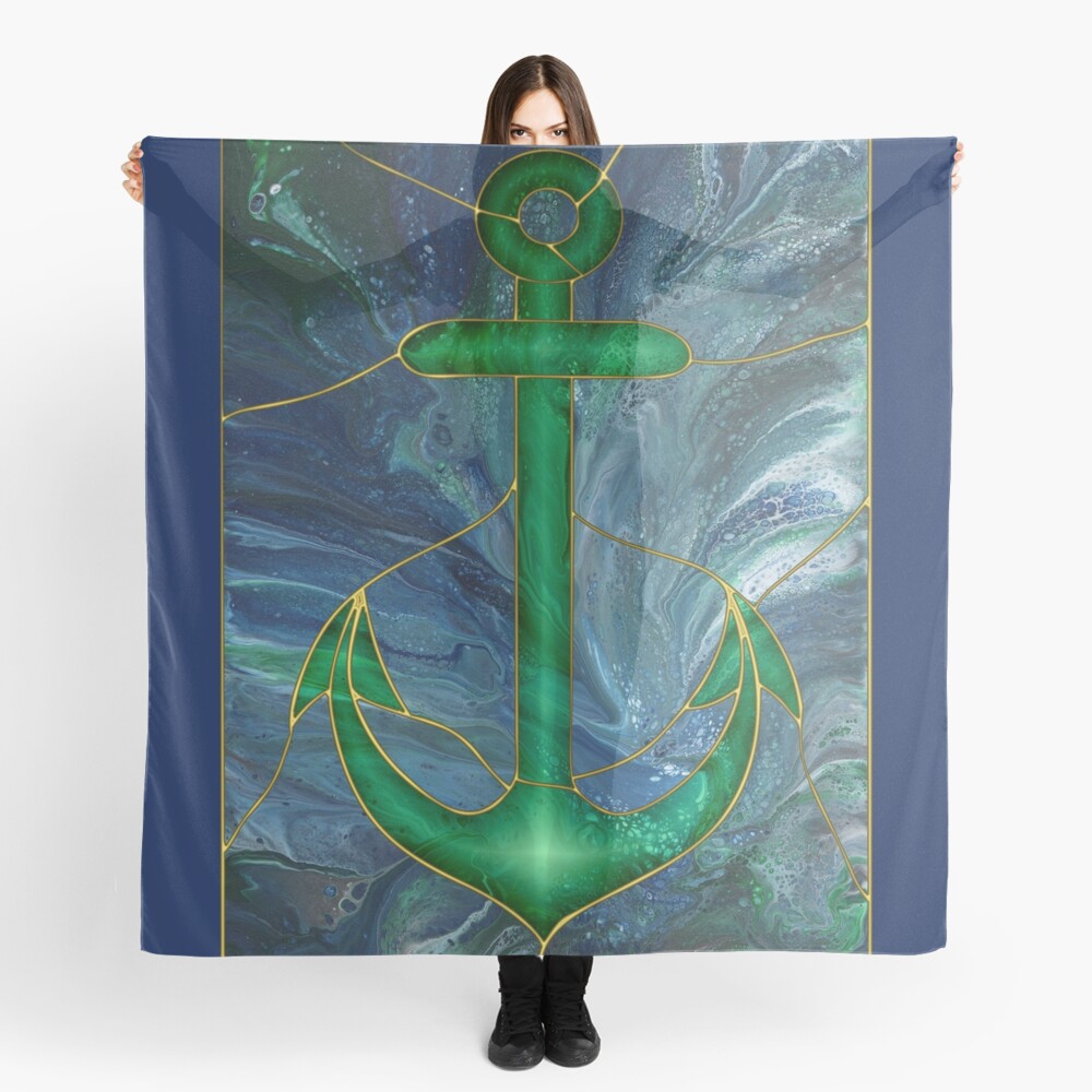 Glass Anchor Scarf