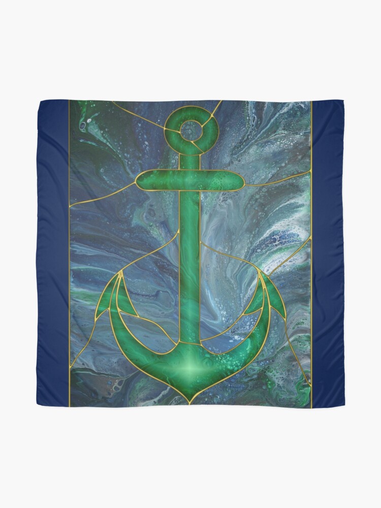 Alternate view of Glass Anchor Scarf