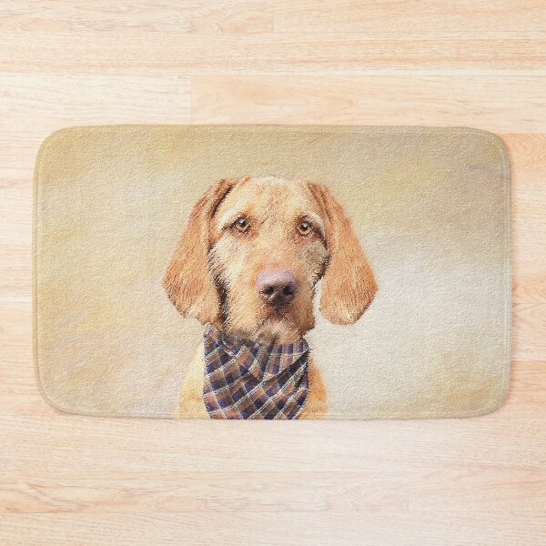 Item preview, Wirehaired Vizsla Painting - Cute Original Dog Art designed and sold by alpendesigns.