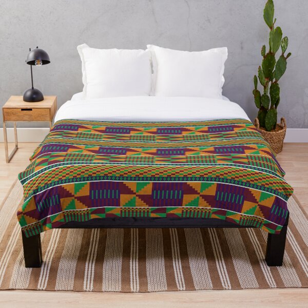 Artikelvorschau, Afrikanisches Stoffmuster (Kente Temur) entworfen und verkauft von DarkoDesign.