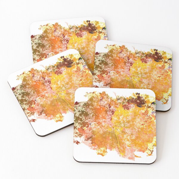 Item preview, Autumn leaves, golds, burnt orange, russet, yellow designed and sold by Happyoninside.