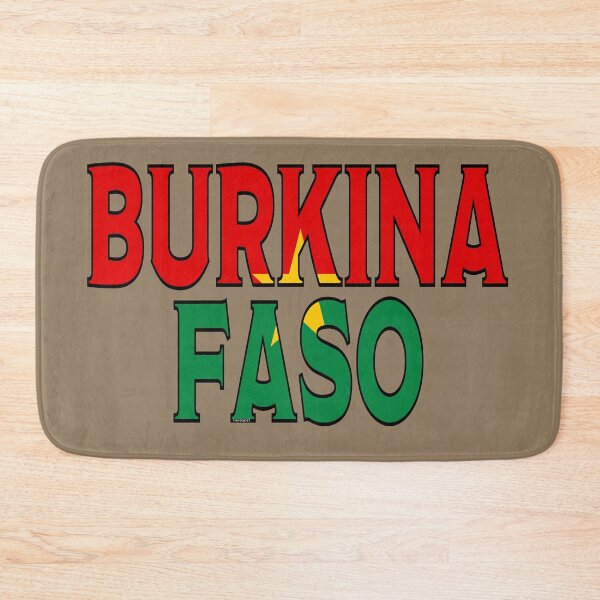 Item preview, Burkina Faso Font with Flag designed and sold by Havocgirl.