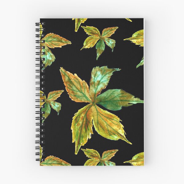 Item preview, Hello autumn fall leaves pattern designed and sold by wolfgangrainer.