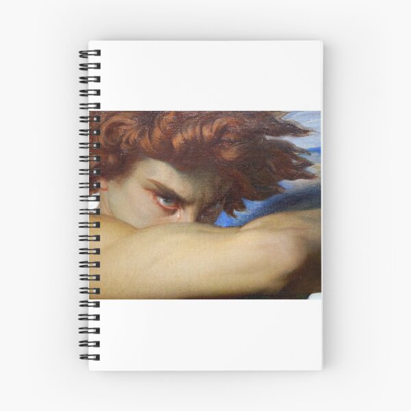 Item preview, Fallen Angel Shirt Painting Lucifer Alexandre Cabanel designed and sold by coolhiphoptees.