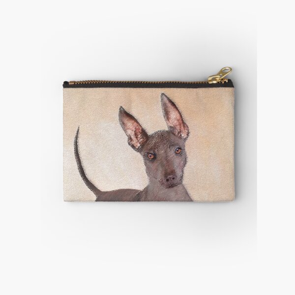 Item preview, Xoloitzcuintli Painting - Cute Original Dog Art designed and sold by alpendesigns.