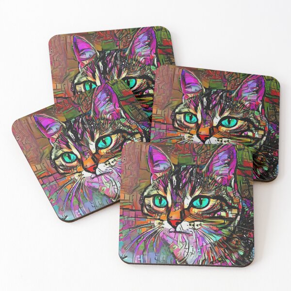 Item preview, Gomez, cat, chat, cat, street art, Léa Roche paintings designed and sold by L. ROCHE.