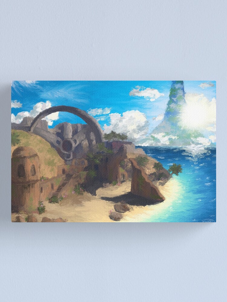 Alternate view of Impressionist Last Resort Canvas Print