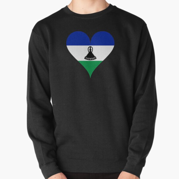 I Love Heart Maseru Black Sweatshirt