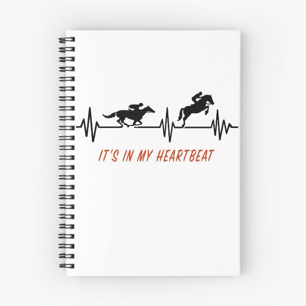 Item preview, horse heartbeat, riding horses its in my heartbeat pulse designed and sold by SiStyle.