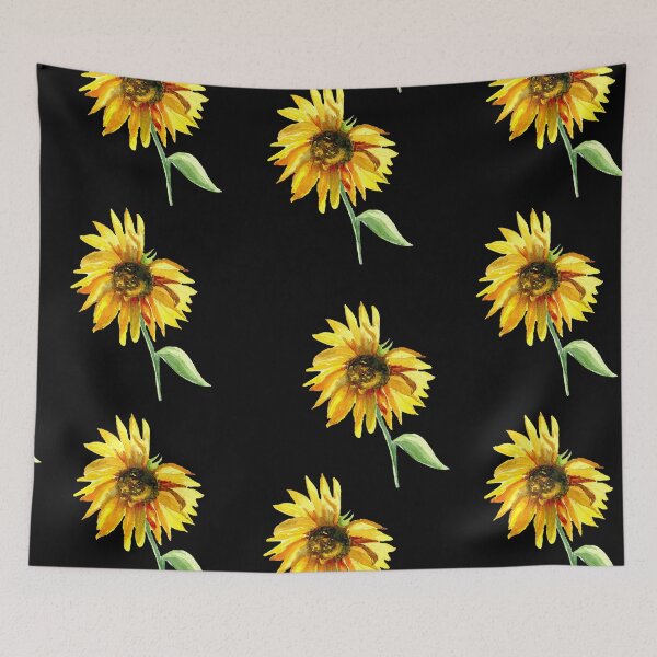 Item preview, Hello autumn sunflower pattern designed and sold by wolfgangrainer.